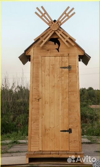 Дачный туалет с установкой DRE446