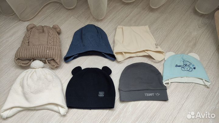Детские шапки пакетом