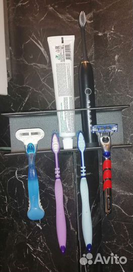 Держатель органайзер для зубных щеток металл