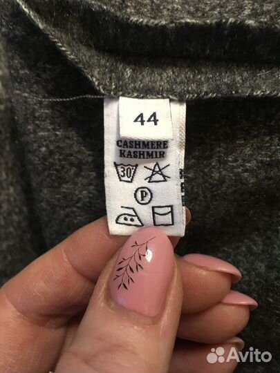 Платье из 100% кашемира