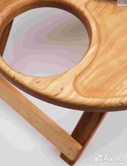 Деревянный столик для 2х бокалов оптом