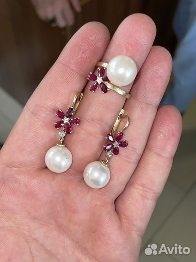 Золотой комплект 585