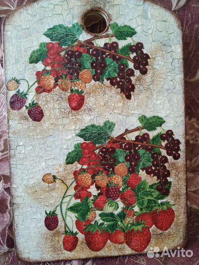 Доска разделочная ручная работа