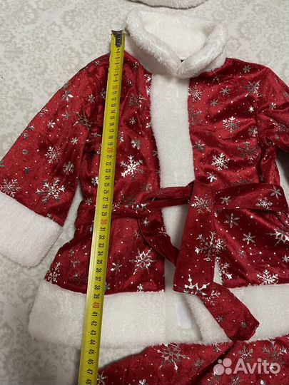 Карнавальный костюм 3-5 л Санта, новый год