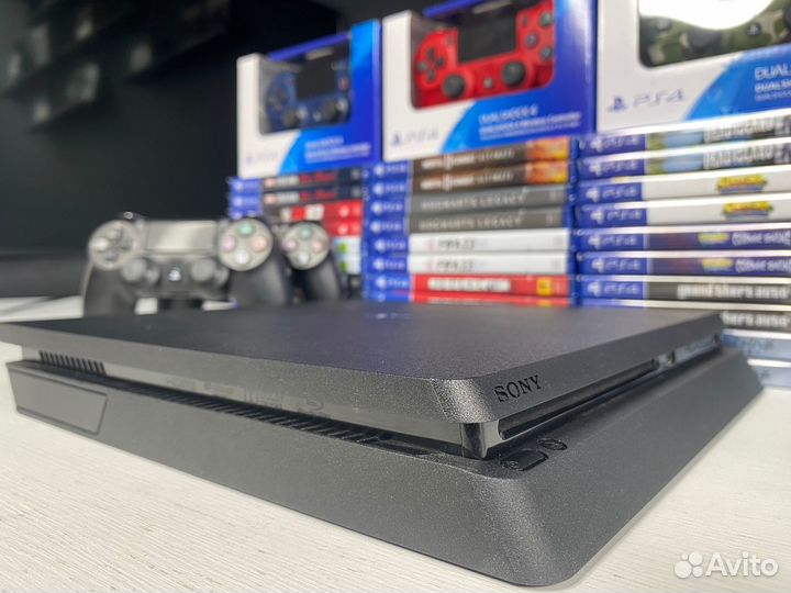 Sony Playstation 4 Slim + 380 Игр