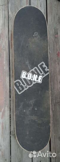 Скейт + чехол (всё бу)