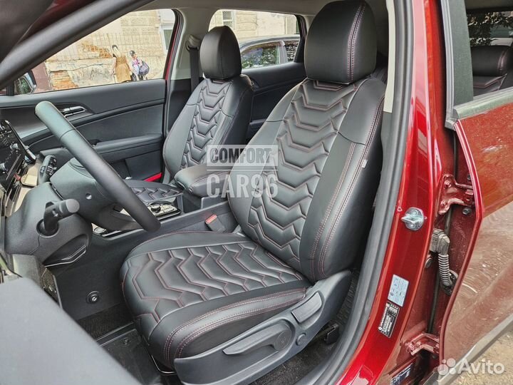 Авточехлы из экокожи Тойота Премио