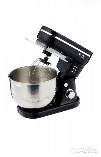 Новый Миксер vitek VT-1441, черный/серебристый