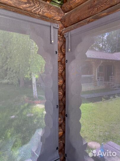 Мягкие окна сетчатые