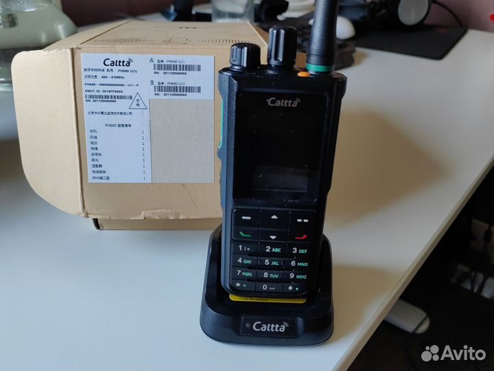 Портативная радиостанция,рация Caltta PH690+AES256
