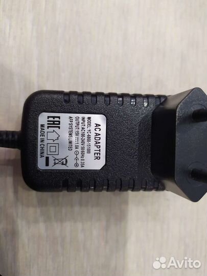 Блок питания 15v-1А