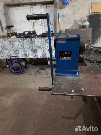 Станок для усиления и сплющивания профильной трубы