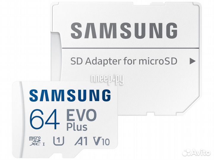 64Gb - Samsung Micro Secure Digital XC Evo Plu