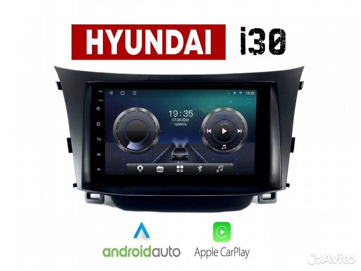 Topway ts18 Hyundai i30 рест LTE CarPlay 2/32гб