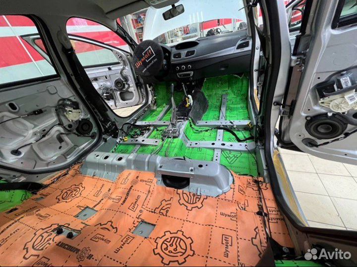 Шумоизоляция автомобиля