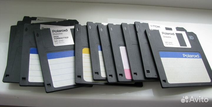 Дискеты Polaroid и TDK 3.5 дюйма