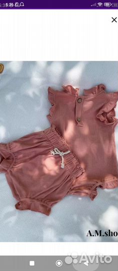 Костюм(боди и шорты)