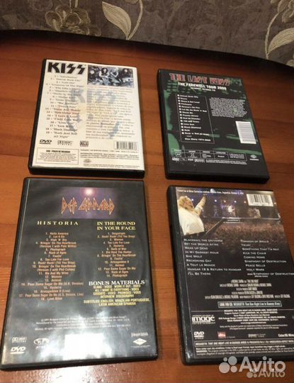 VHS кассеты DVD диски