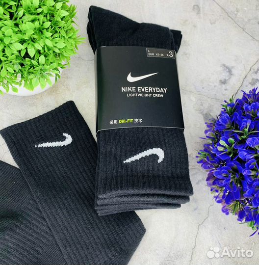 Носки чёрные Nike оригинал