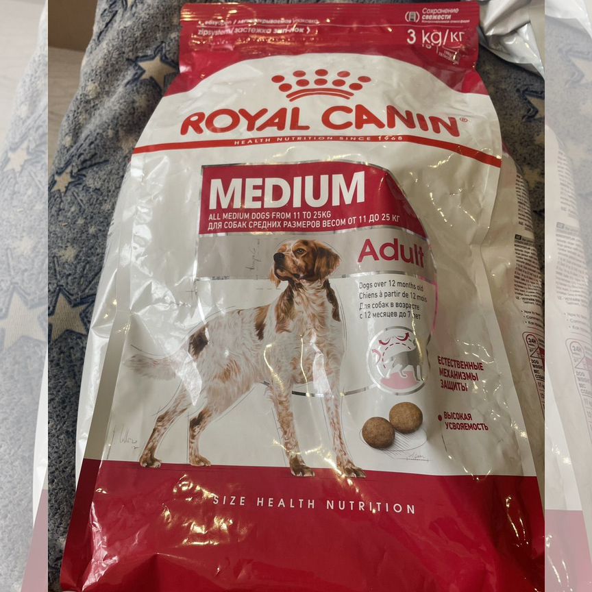 Корм сухой для собак royal canin 3кг