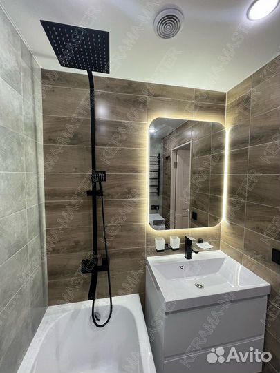 Ремонт ванной комнаты/ плиточник Т