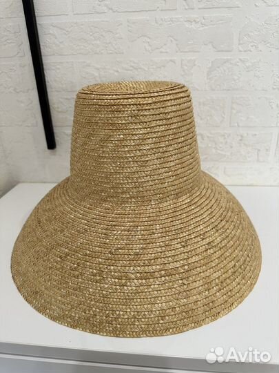 Летняя женская шляпа Одри натуральная солома
