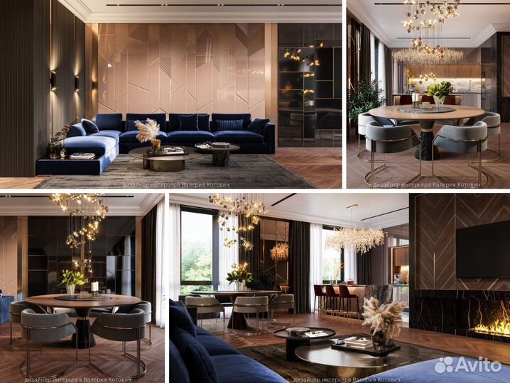 Дизайн интерьера квартиры и дома