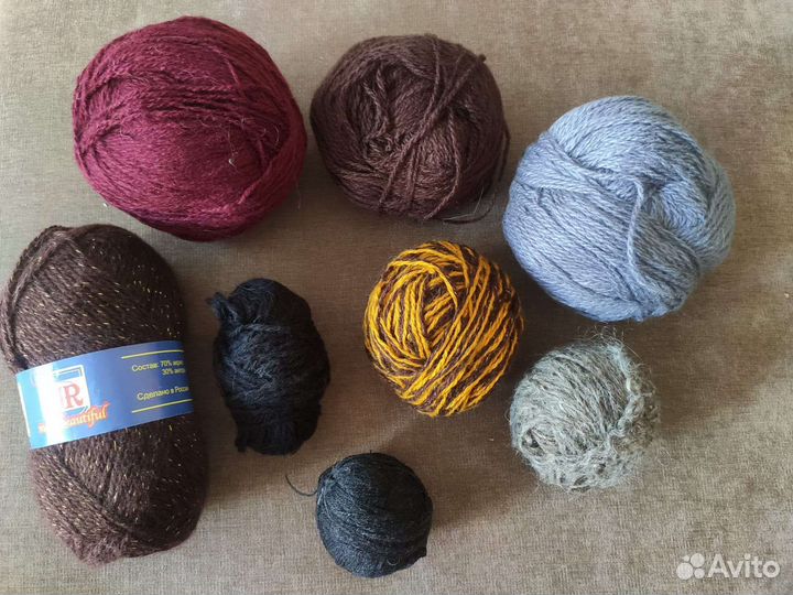 Пряжа нитки для вязания