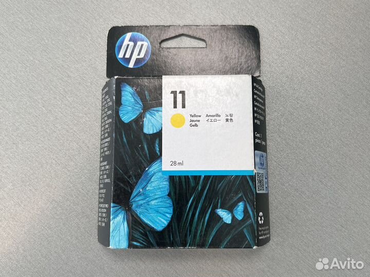 Картридж HP 11 Yellow