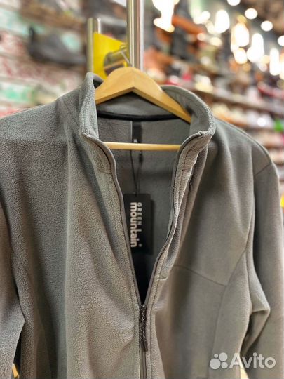 Кофта мужская флисовая с карманом