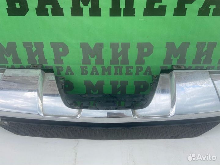 Накладка бампера задняя Mercedes Gl W166