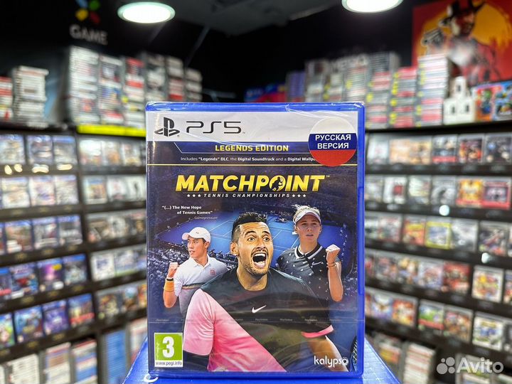 Matchpoint: Tennis Championships Legends Edition P