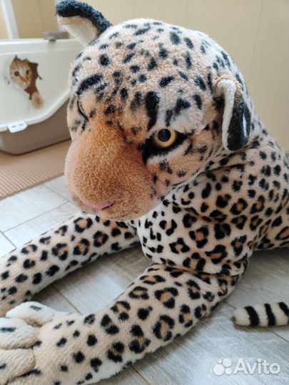 Мягкая игрушка леопард 130 см