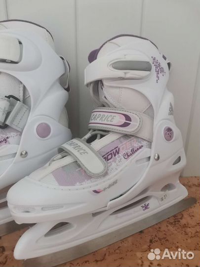 Коньки детские раздвижные Caprice pw-190