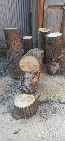 Слэбы, спилы, пеньки, столы