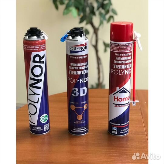 Polynor - Напыляемый утеплитель