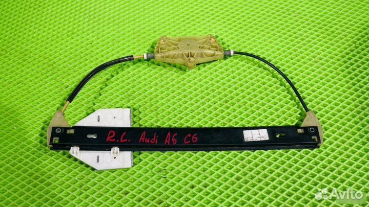 Стеклоподъемник задний левый Audi A6 C6