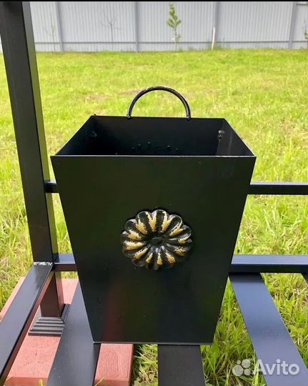 Мангал с печкой