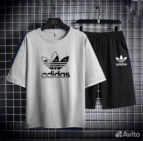 Костюм летний шорты и футболка Adidas