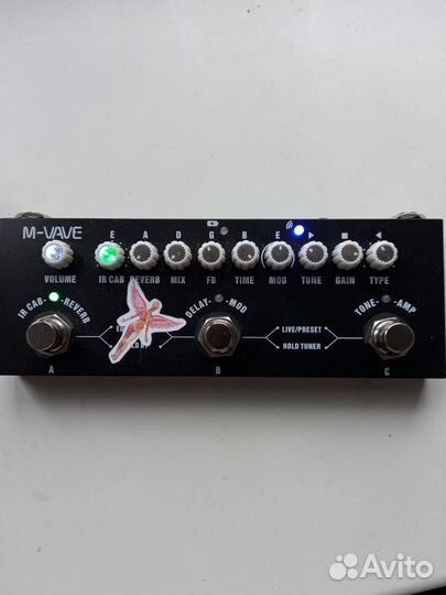 Педаль эффектов m vave
