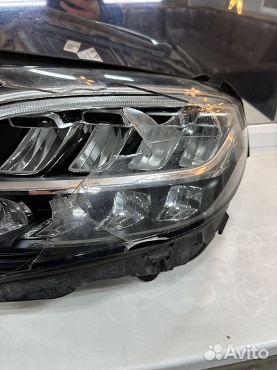 Mercedes c205 Фара Левая LED с Дефектом