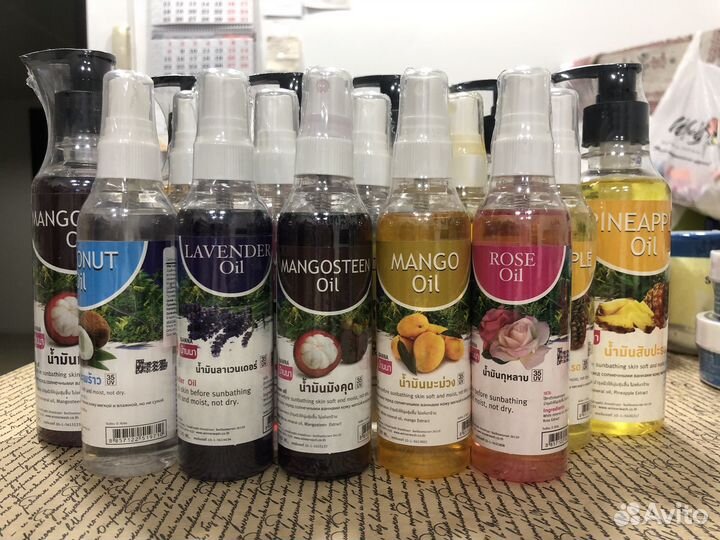 Масло для тела с экзотическими экстрактами