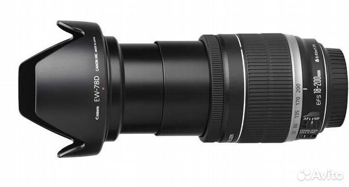 Canon EF-S 18-200mm f/3.5-5.6 IS+Бленда+Фильтр UV+