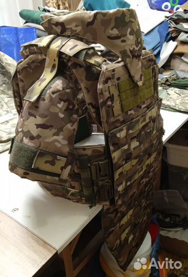 Бронежилет, комплект плитника медведь (чехлы)