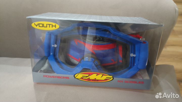 Мотокроссовые очки детские