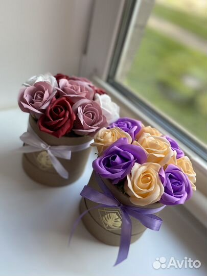 Букет мыльных роз