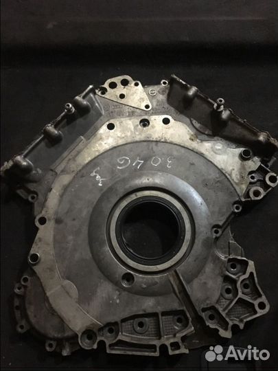 Задняя часть двигателя Ауди А6 С7 4G 3.0 caja