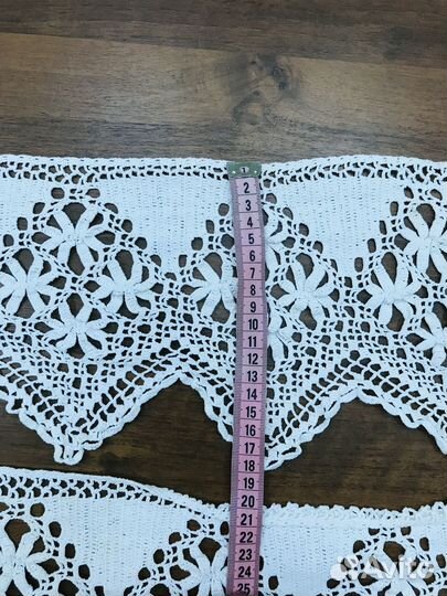 Кружево для подзора старинное