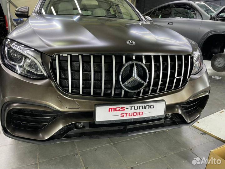 Обвес Mercedes Benz GLC-Coupe 253 в стиле 63 AMG