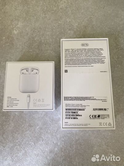 Коробки от iPhone 11. и от AirPods. Оригинал